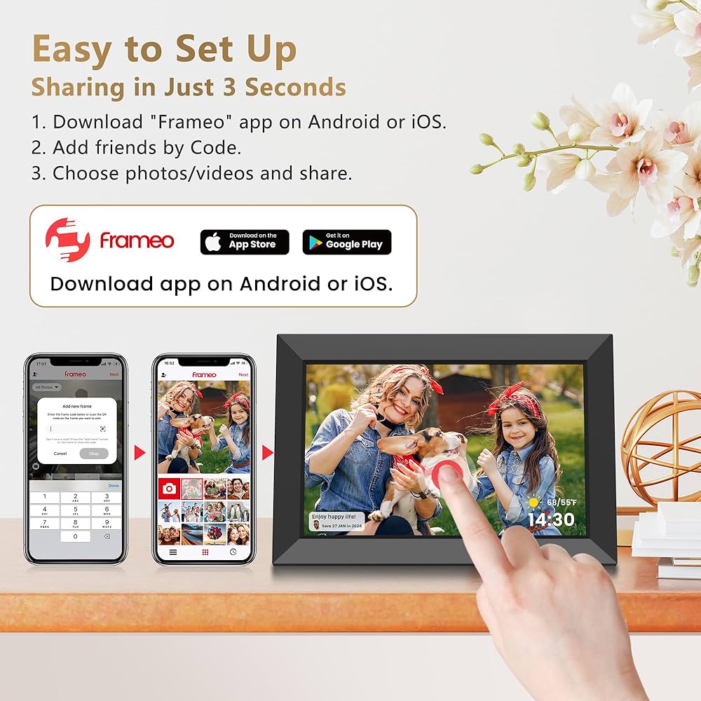 Frameo WiFi Digital Picture Frame